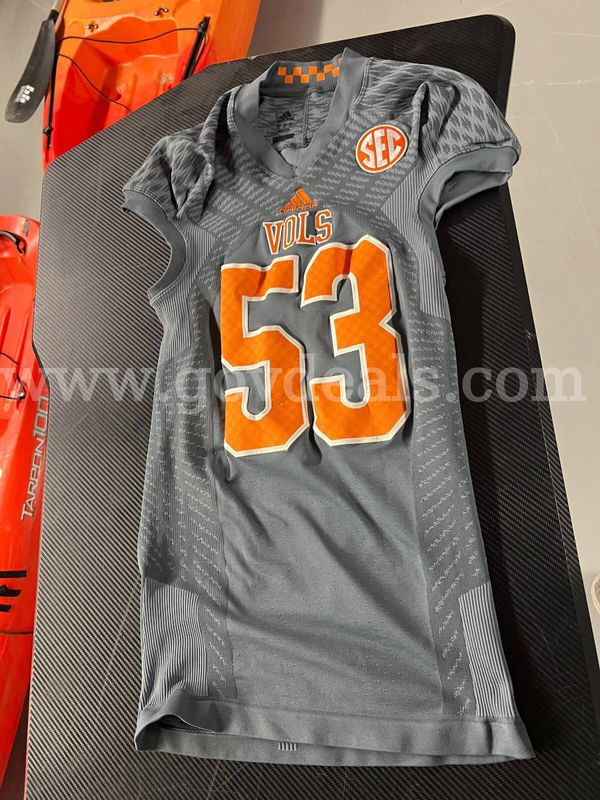 Used Football Jersey--Gray #53