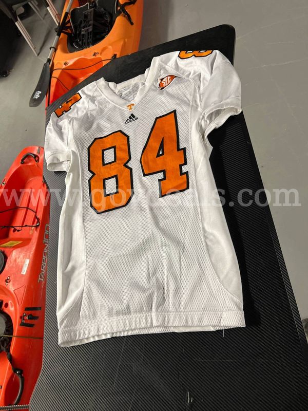 Used Football Jersey--White #84