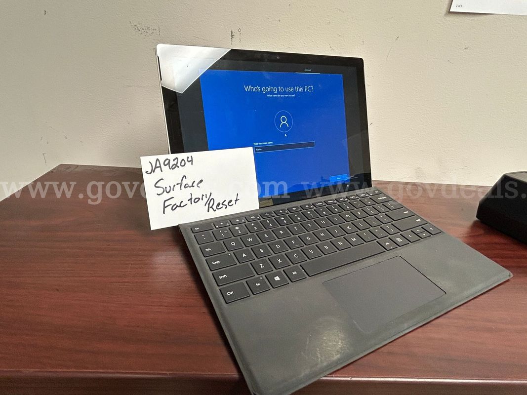 Microsoft Surface **Factory Reset