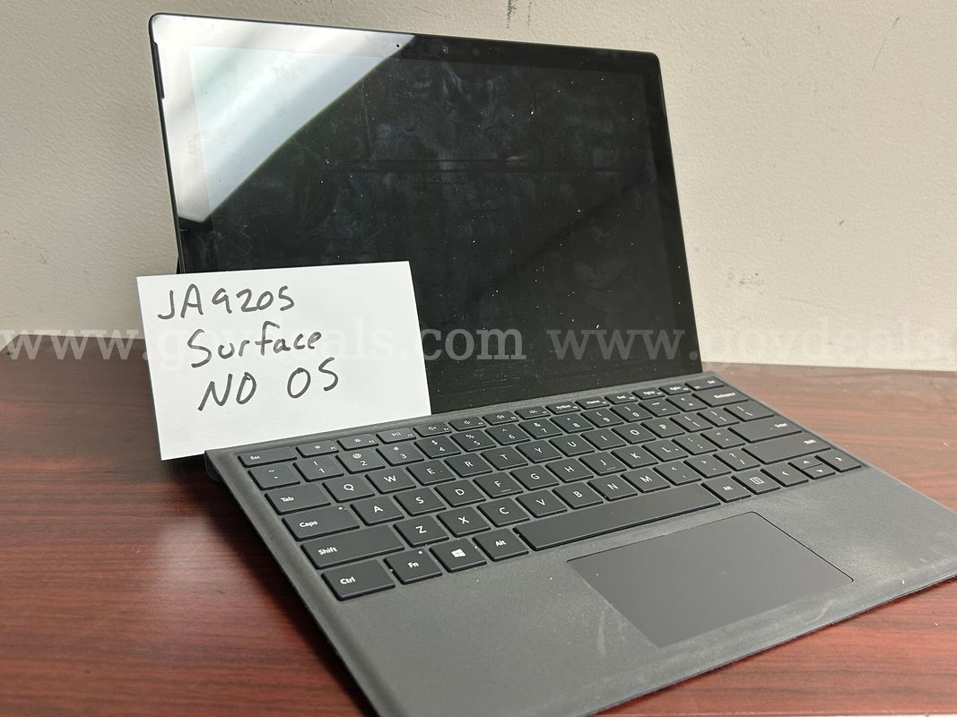 Microsoft surface NO OPERATING SYSTEM