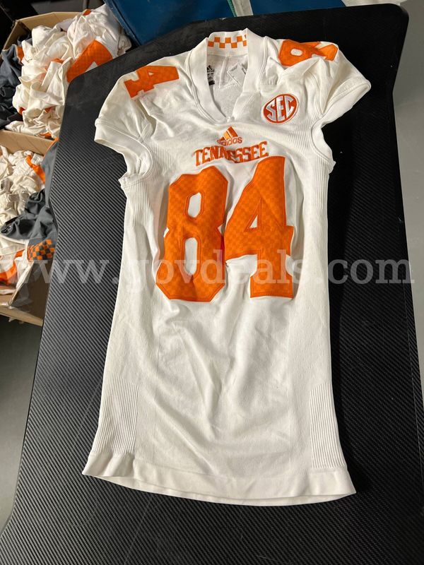 Used Football Jersey--White #84
