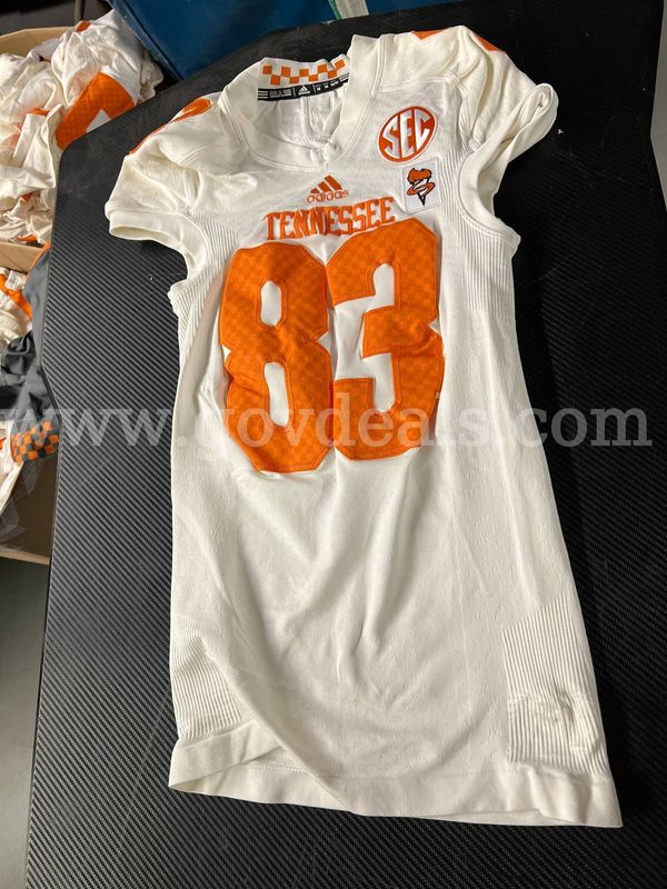 Used Football Jersey--White #83