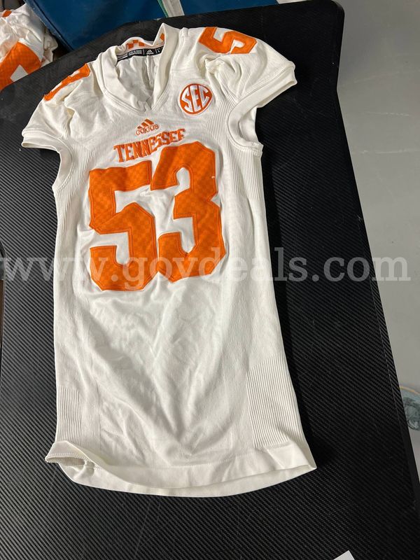 Used Football Jersey--White #53