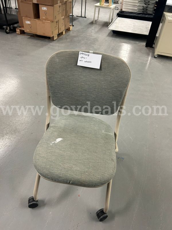 Chair with wheels