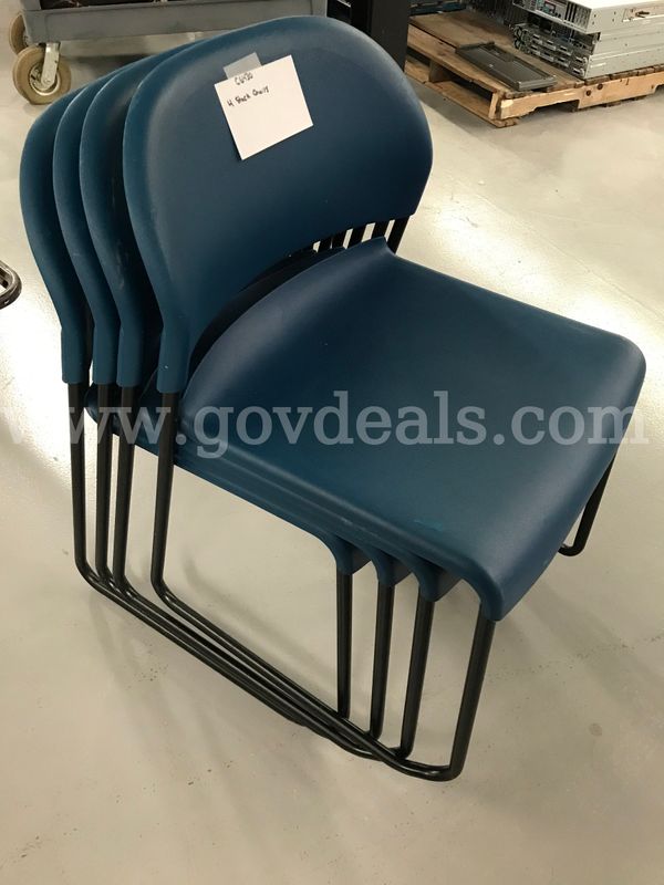 4 Stack Chairs