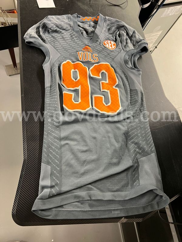 Used Football Jersey--White #93