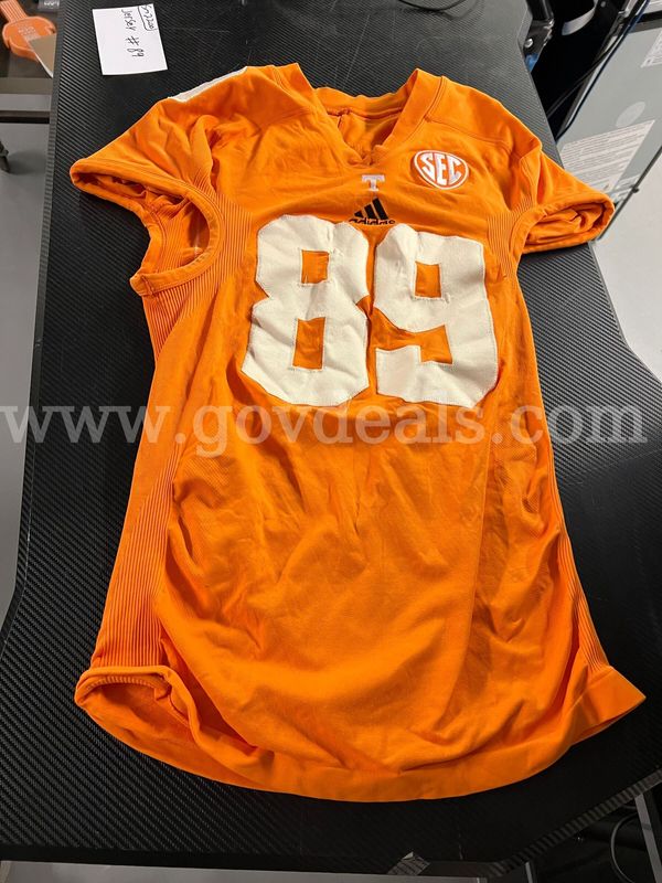 Used Football Jersey--White #89