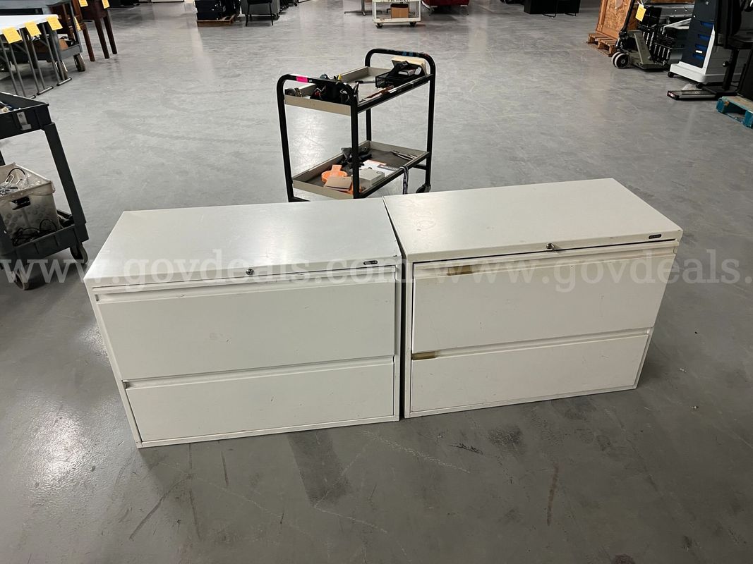 2 Lateral File Cabinets(2 Drawer)