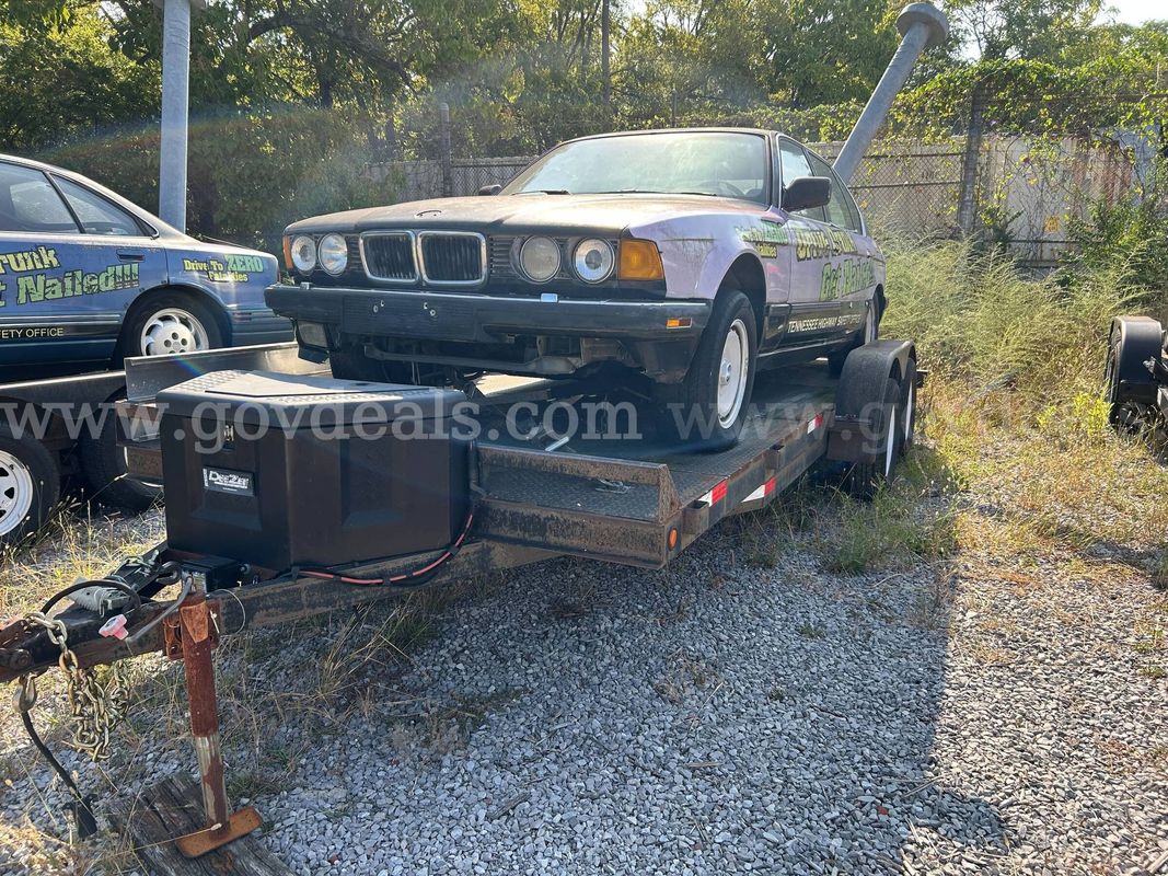 Booze It & Lose It "Get Nailed" Vehicle on 18'x83" Trailer