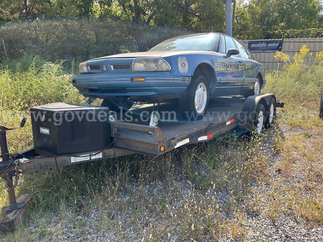 Booze It & Lose It "Get Nailed" Vehicle on 18'x83" Trailer