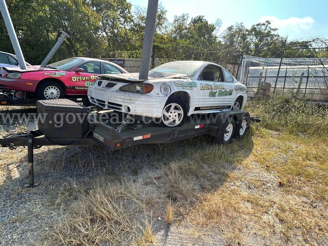 Booze It & Lose It "Get Nailed" Vehicle on 18'x83" Trailer