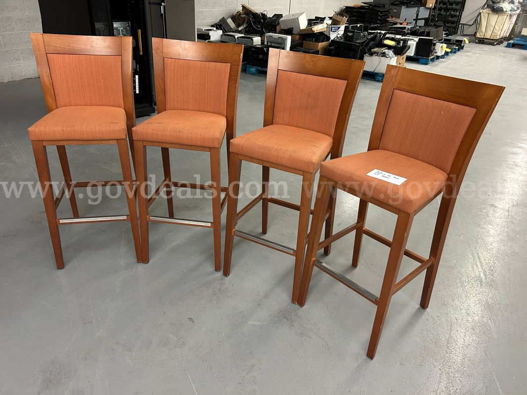 4 Bar stools 30in seat height LAST USED AT NEYLAND STADIUM