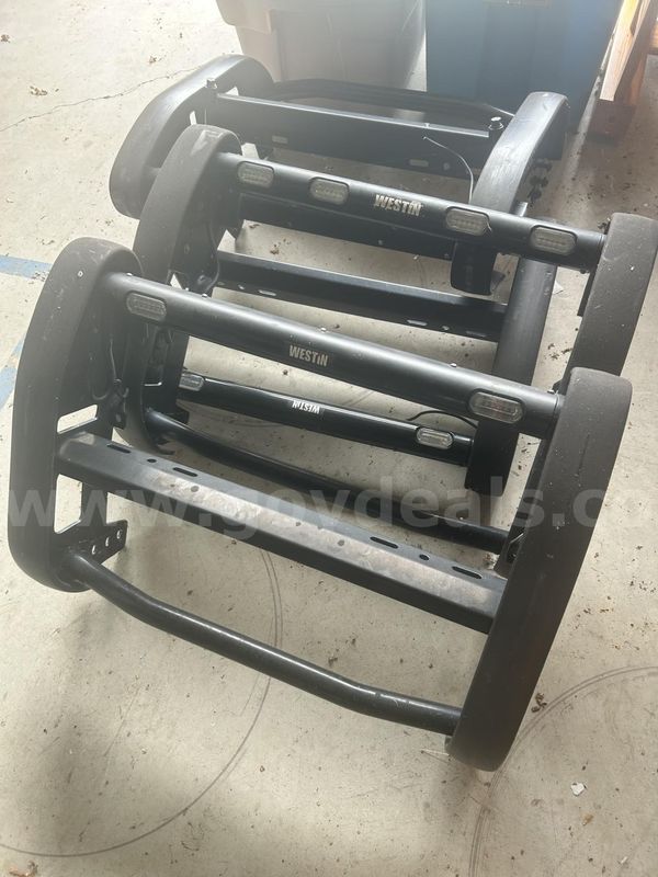 Lot of Seven (7) Westin Police Push Bumpers