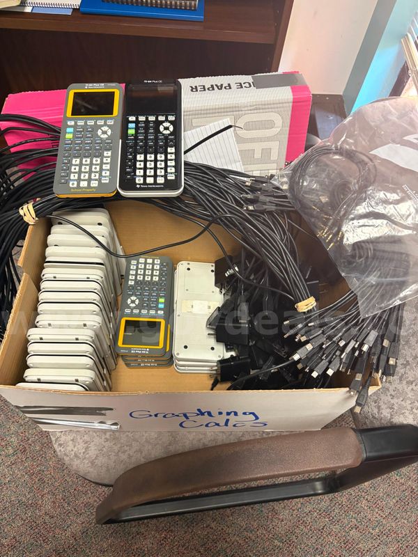 TI-84 Plus CE Full-color Graphing Calculators (Qty 27)
