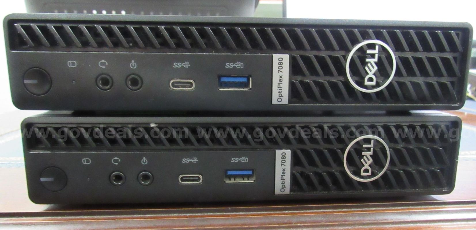 LOT OF 2 OPTIPLEX 7080 i5 16GB U3520 - S20