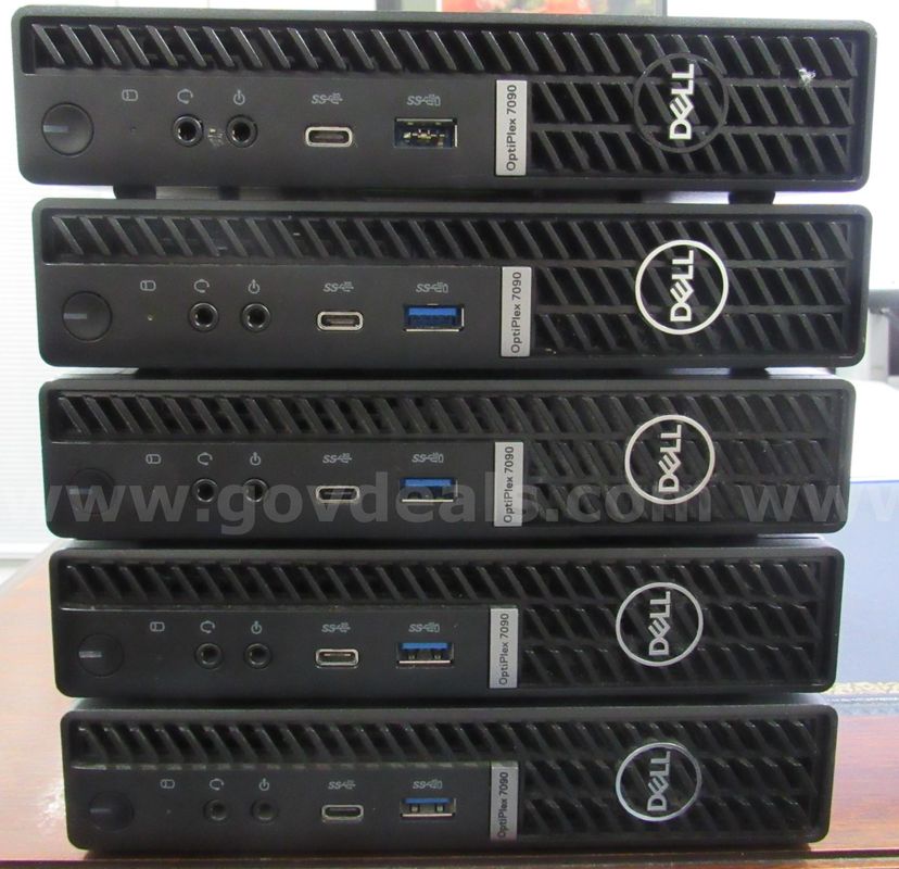 Lot of 5 OptiPlex 7090 U3524 - S10