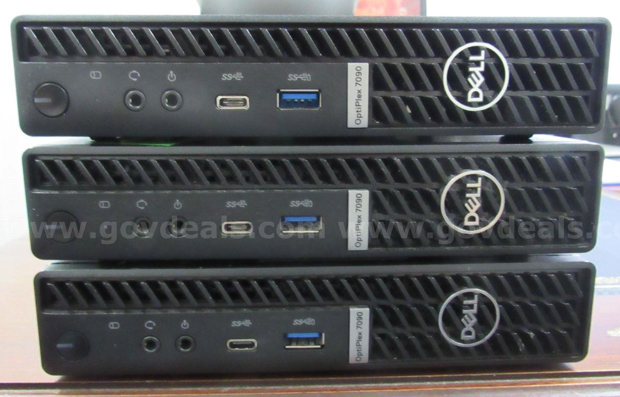 Lot of 3 OptiPlex 7090 U3525 - S11