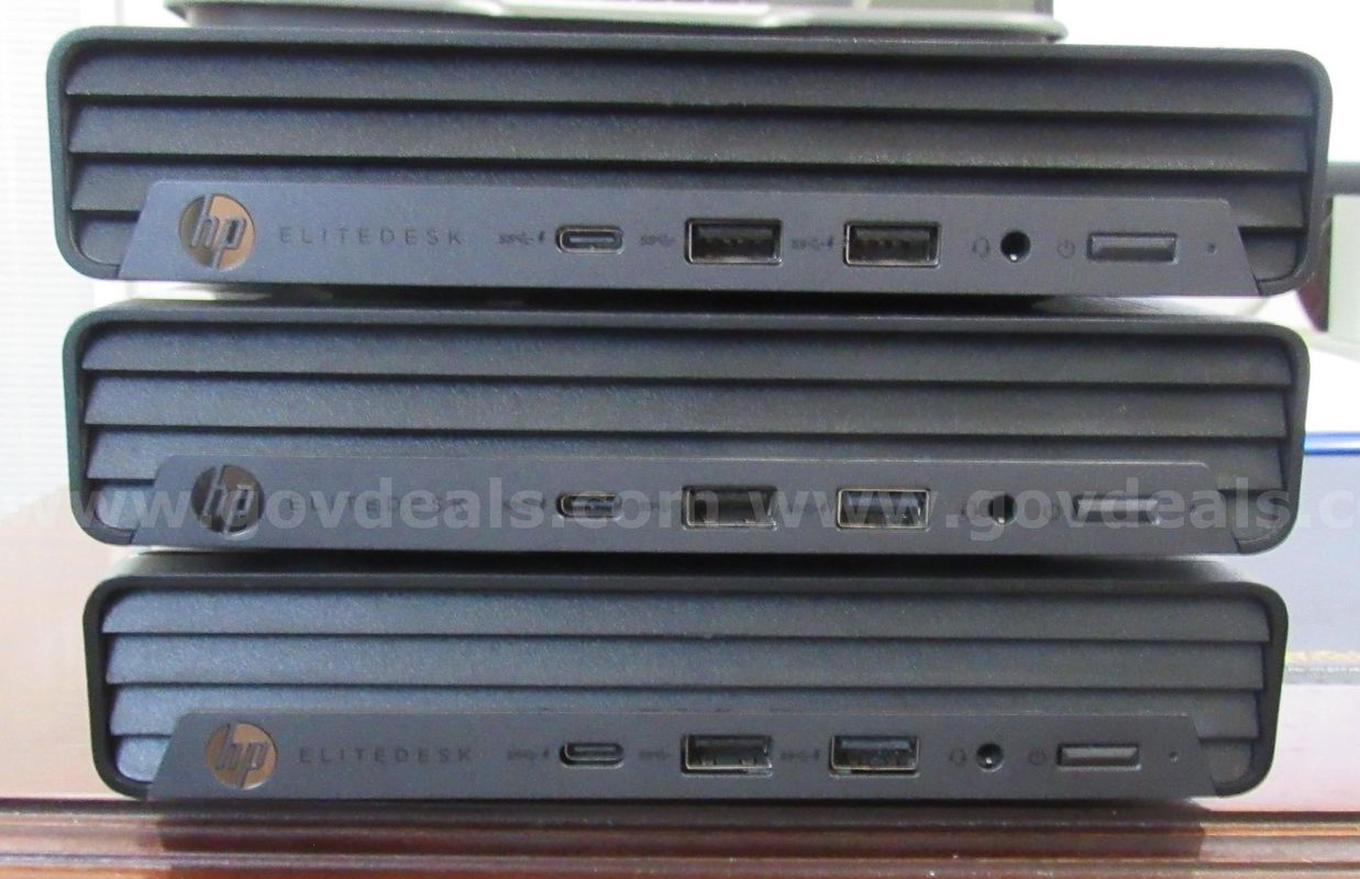 Lot of 3 HP EliteDesk G6 Mini U3550 - S9