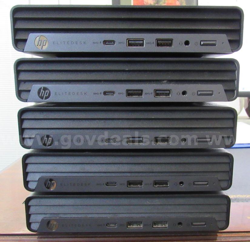 Lot of 5 HP EliteDesk G6 Mini U3556 - S20