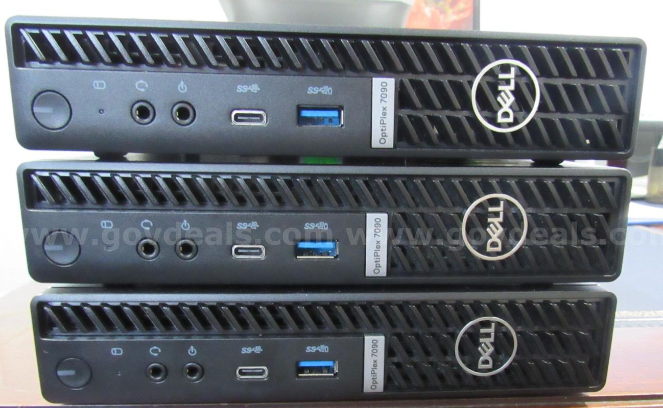 Lot of 3 Dell OptiPlex 7090 U3564 - S28