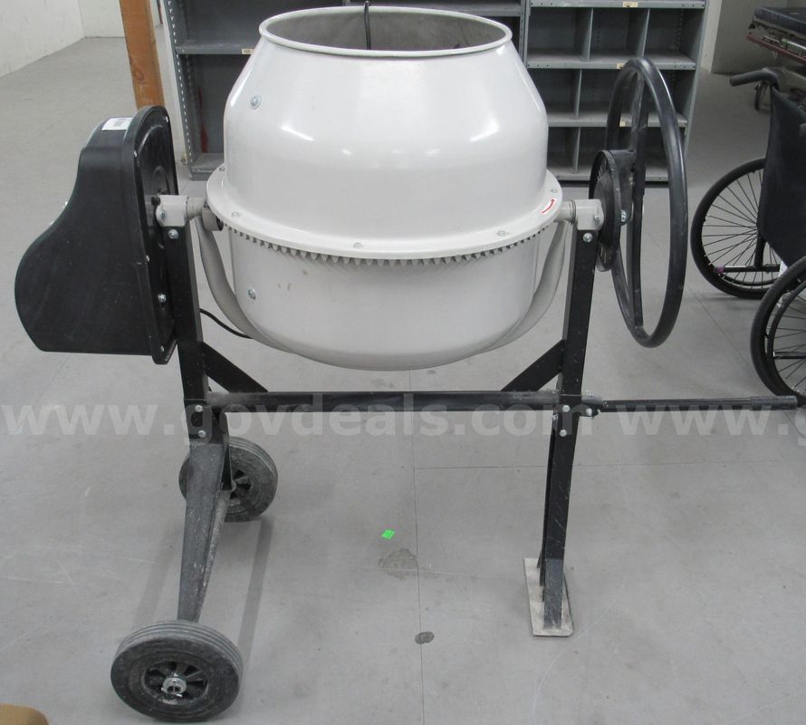 Klutch Cement Mixer U3569
