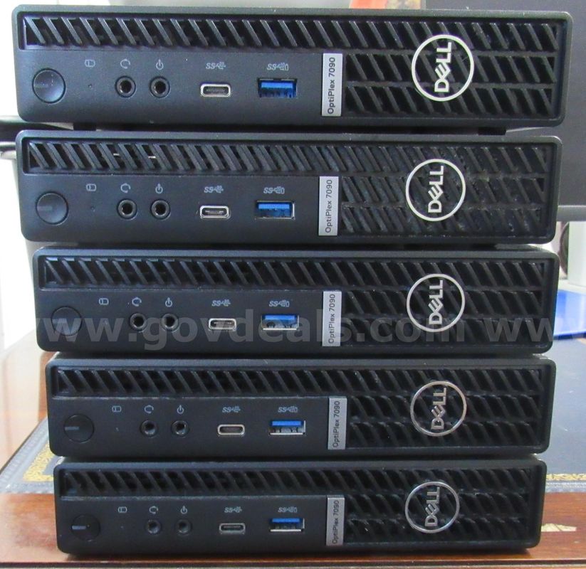 Lot of 5 OptiPlex 7090 U3594 - S24