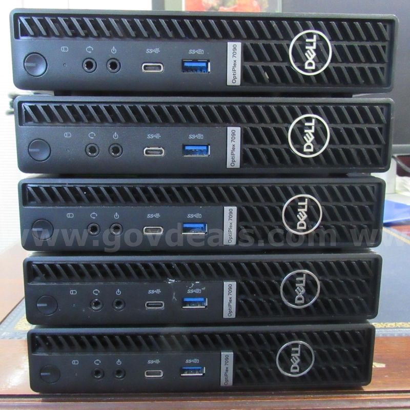 Lot of 5 OptiPlex 7090 U3595 - S25