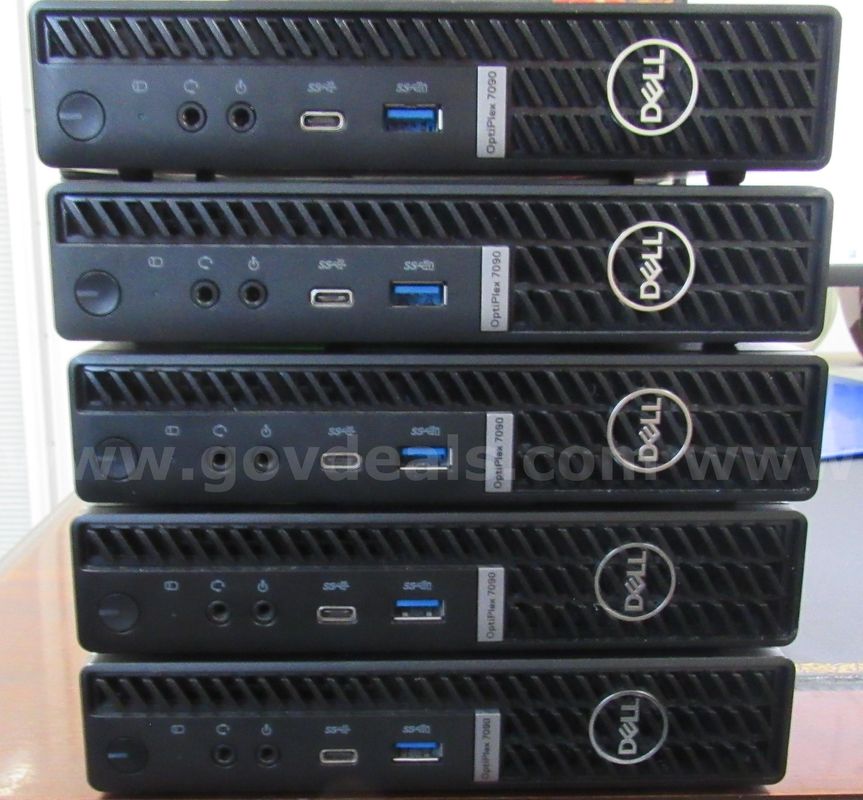 Lot of 5 OptiPlex 7090 U3597 - S27