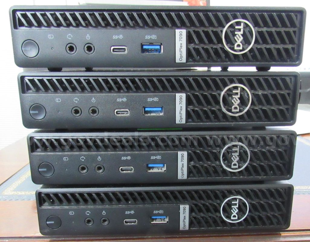 Lot of 4 OptiPlex 7090 U3603 - S10