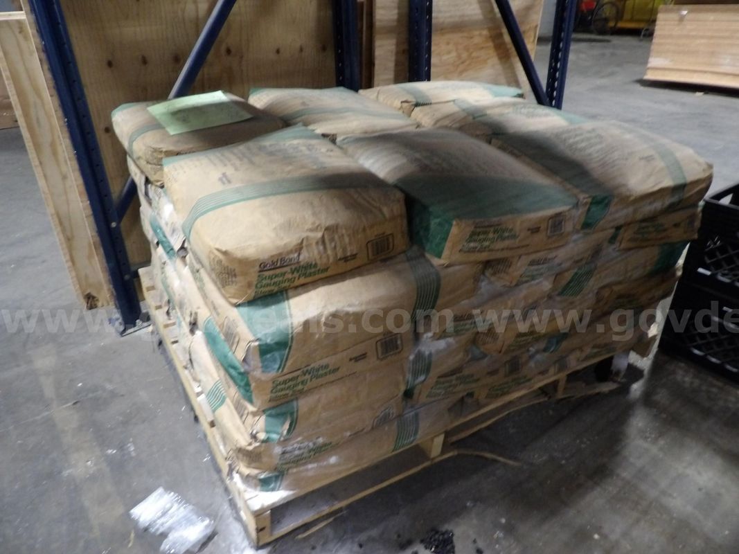 42 Bags of Super-White Gauging Plaster *NEW*