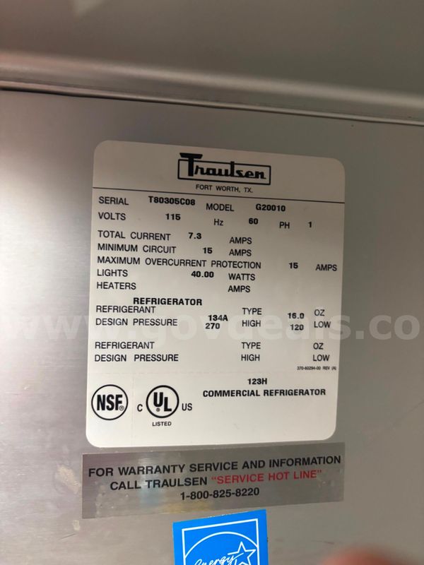 Traulsen Refrigerator
