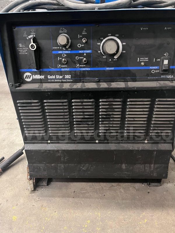 Miller Goldstar Welder. Tag#53449