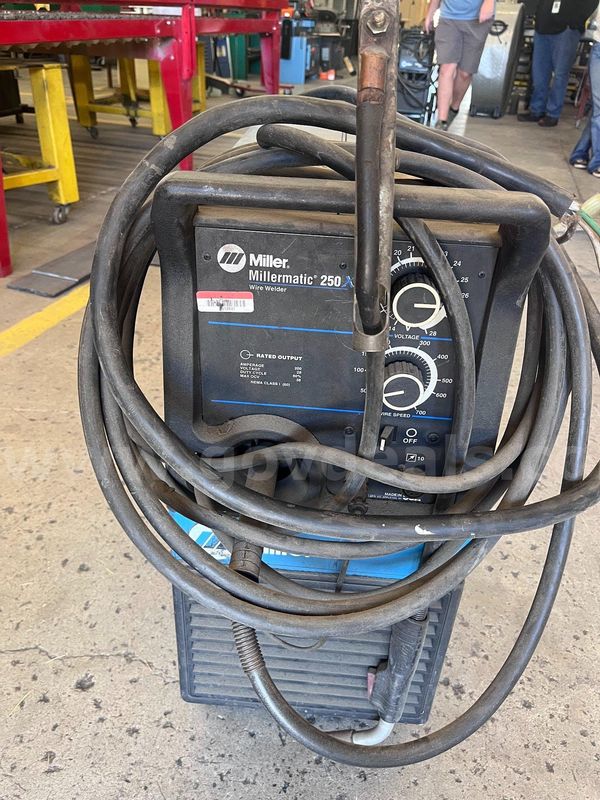 Millermatic 250 Welder Tag#50609