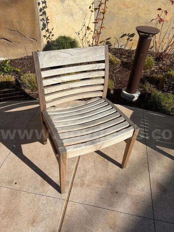 (5) Teak chairs