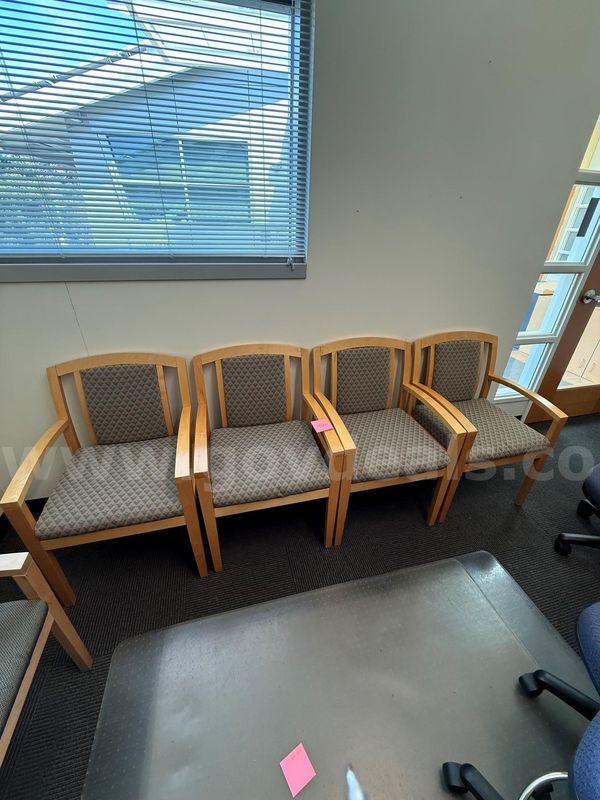 (4) Waiting Room Chairs