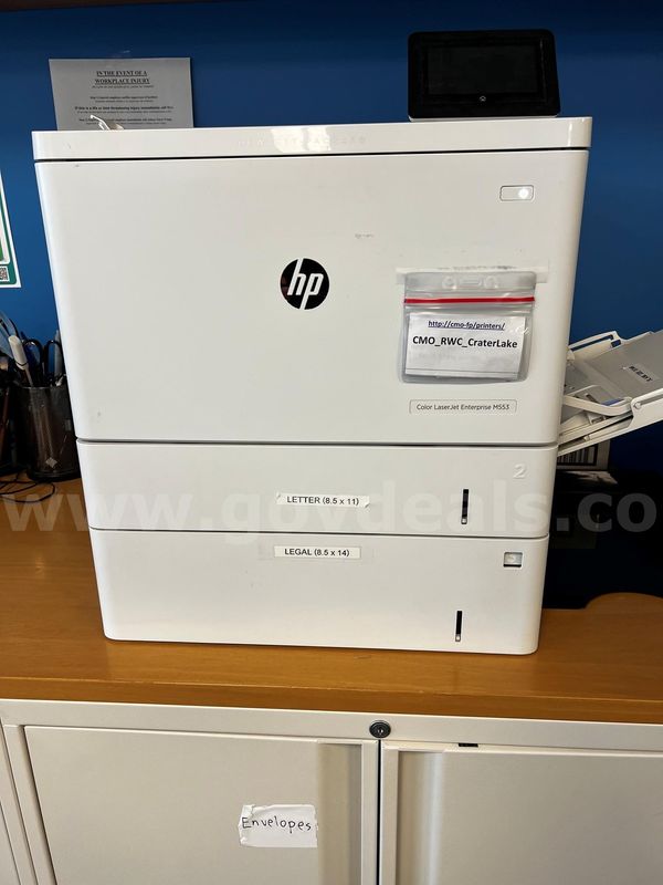 (1) HP Color Printer