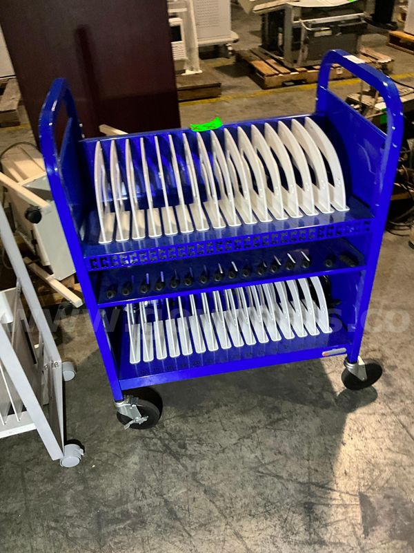 Rolling Cart, Blue