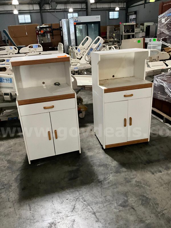 Cabinet, White (2 pcs)