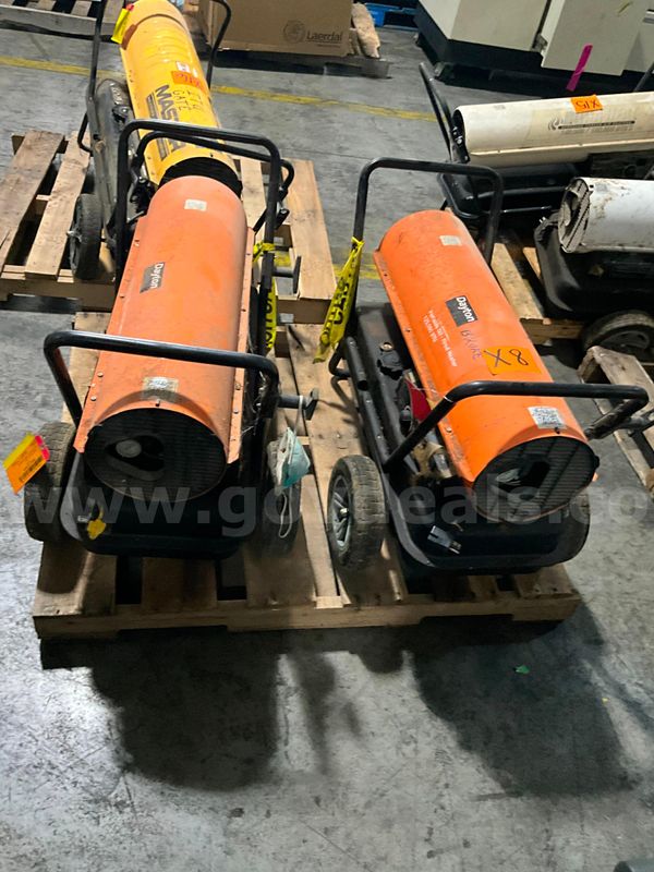 Heater, Industrial (2 pcs)