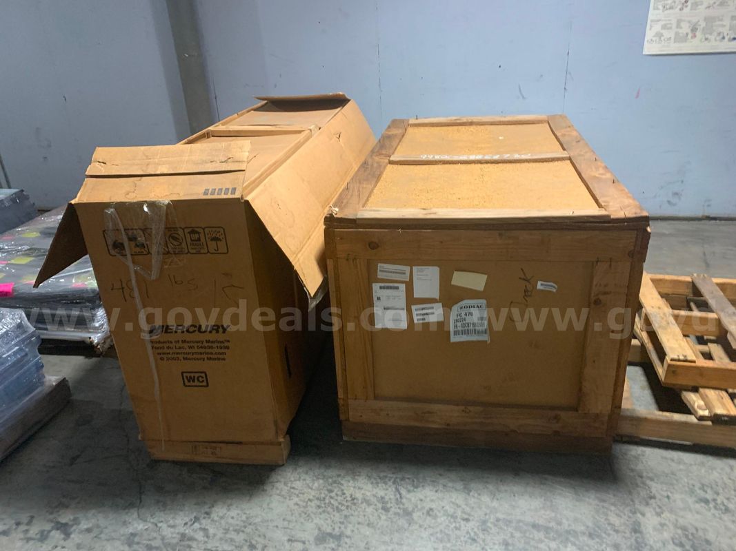 Inflatable Boat & Engine (2 pcs)