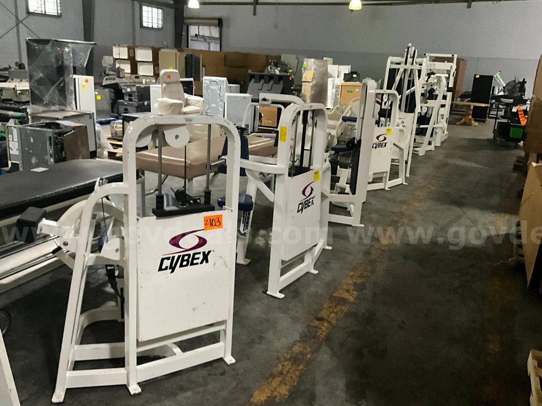 Exercise Equipment, Cybex (7 pcs)