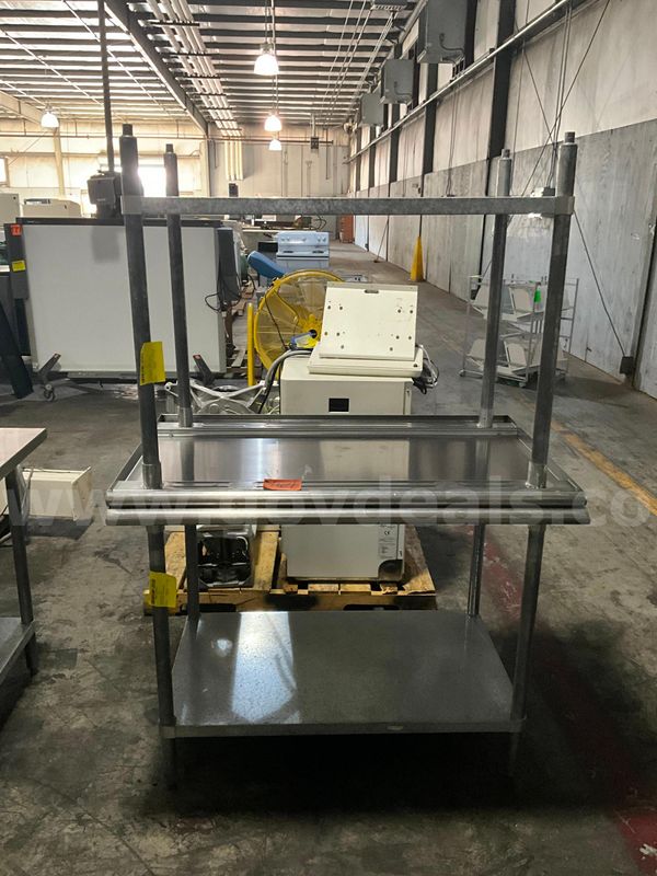 Table, Stainless Steel (2 pcs)