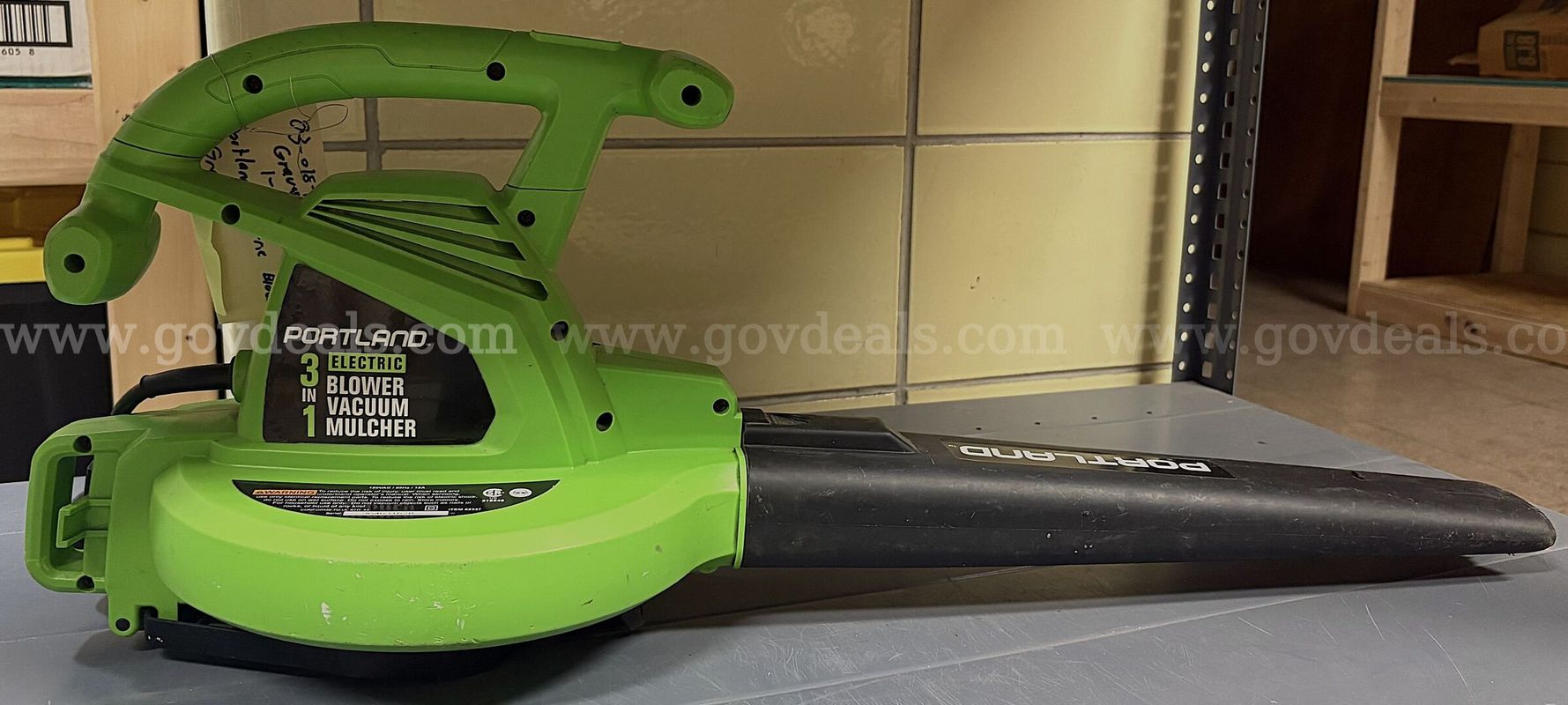 Portland 3 in 1 Electric Blower, Vacuum, and Mulcher