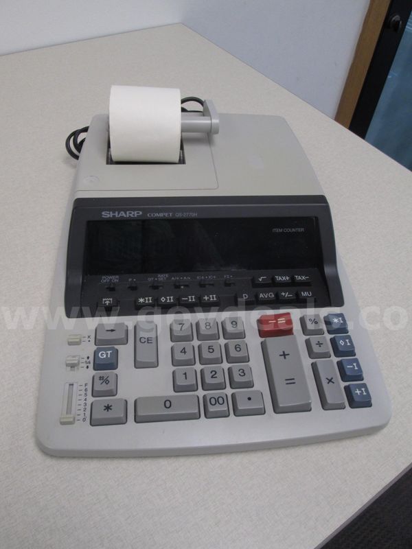 Office Equipment- Adding Machine & Paper Cutter