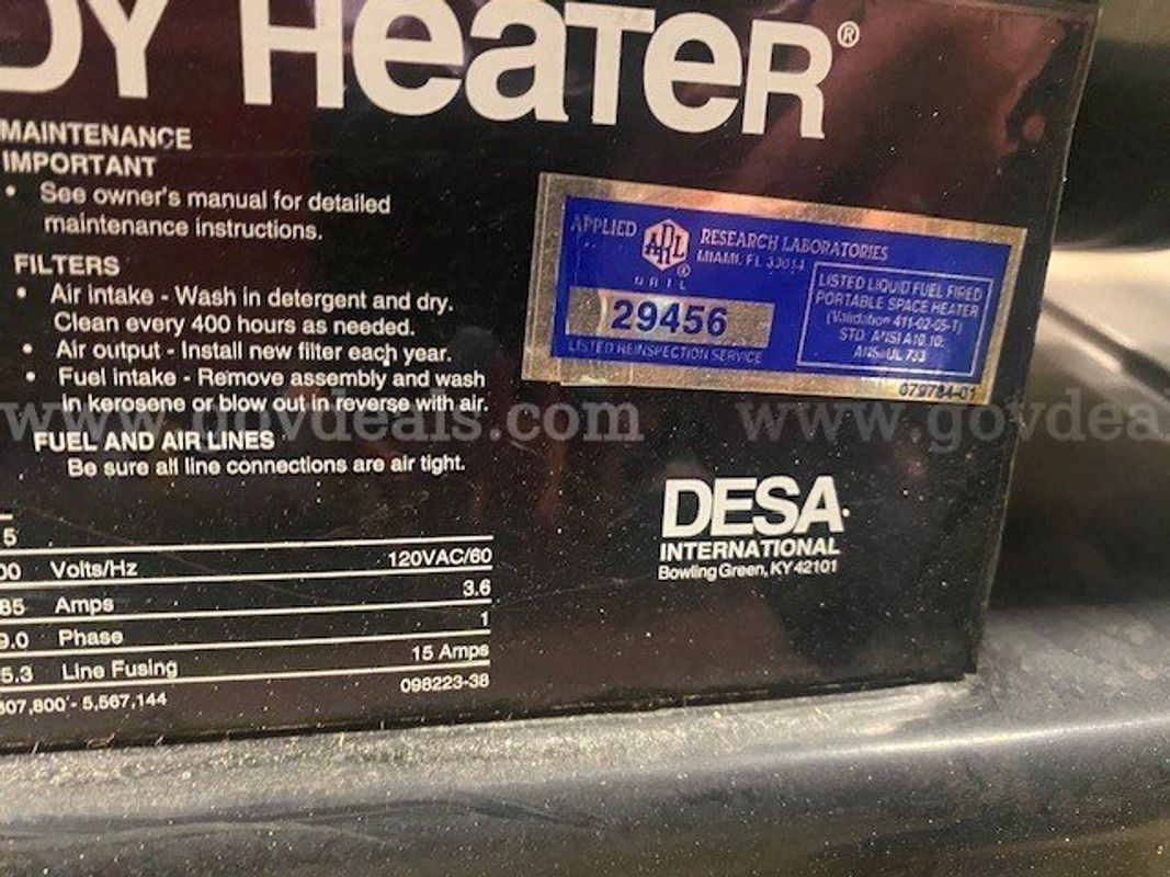 Desa Reddy Heater Pro115
