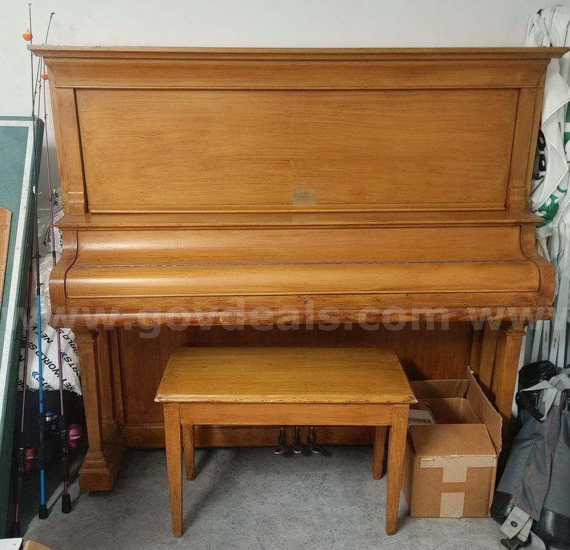 Hobart M Cable Upright Piano