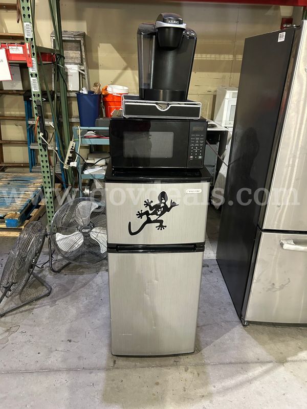 Mini-Fridge, Microwave, & Coffee Maker