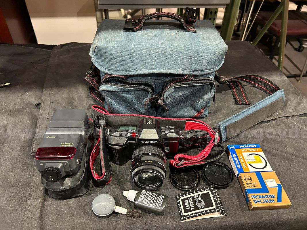 Vintage Camera with Accessories