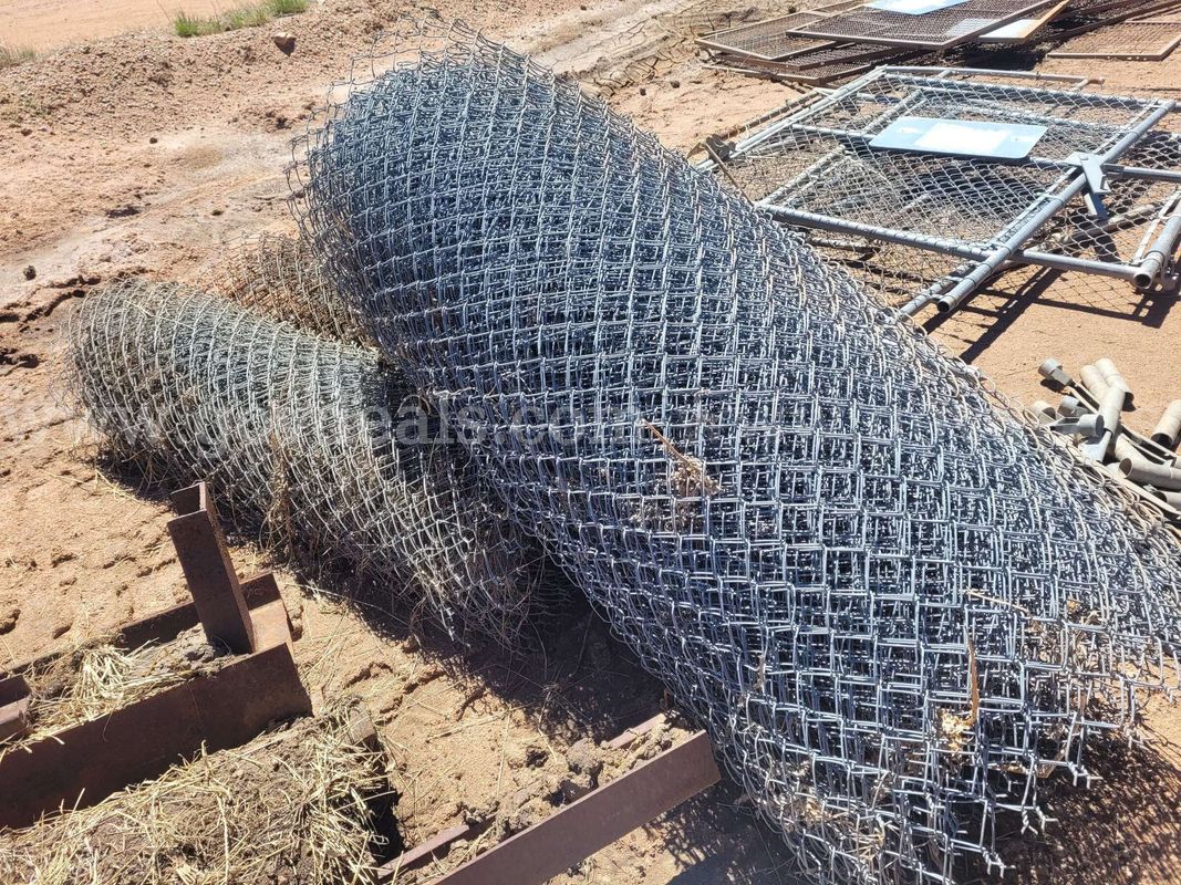Lot of (3) Rolls of 6-Foot Wire Fence