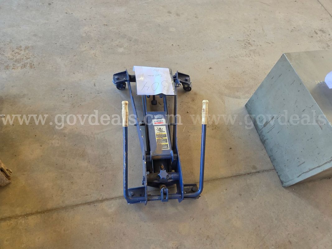 Blue Lincoln Floor Jack